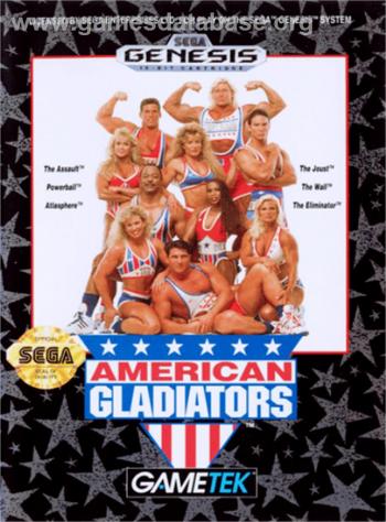 Cover American Gladiators for Genesis - Mega Drive